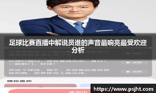 足球比赛直播中解说员谁的声音最响亮最受欢迎分析