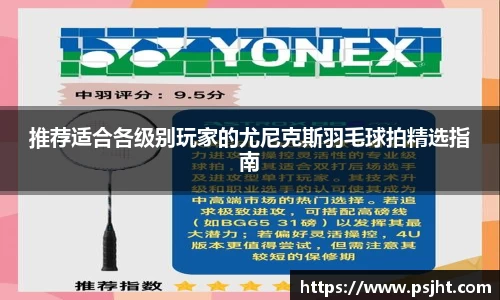 推荐适合各级别玩家的尤尼克斯羽毛球拍精选指南